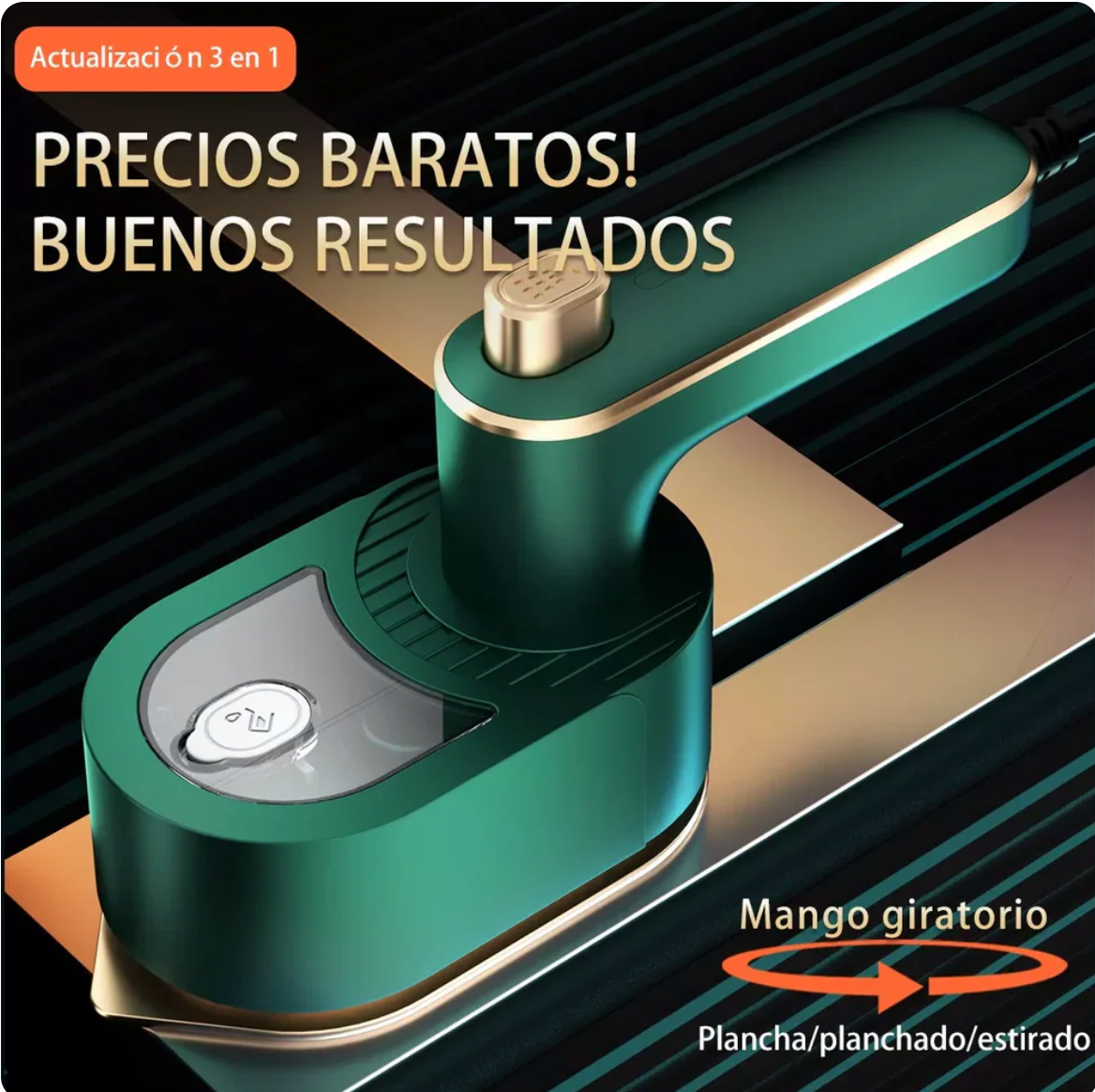 Mini Plancha Portátil de Viaje 5x Más Rápida – Cero arrugas en segundos