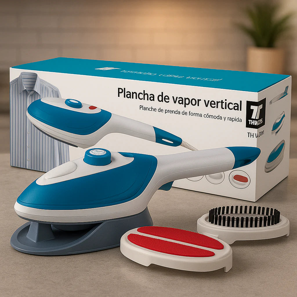 SteamPro Travel – Plancha de Vapor Vertical Portátil - 2025