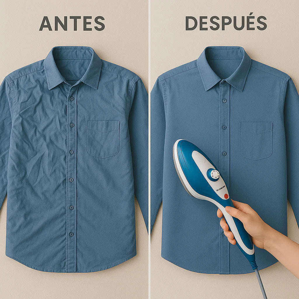 SteamPro Travel – Plancha de Vapor Vertical Portátil - 2025