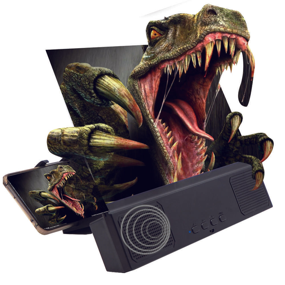 🎬 Amplificador de Tela 12” com Alto-falante Bluetooth – Experiência de Cinema no Seu Bolso