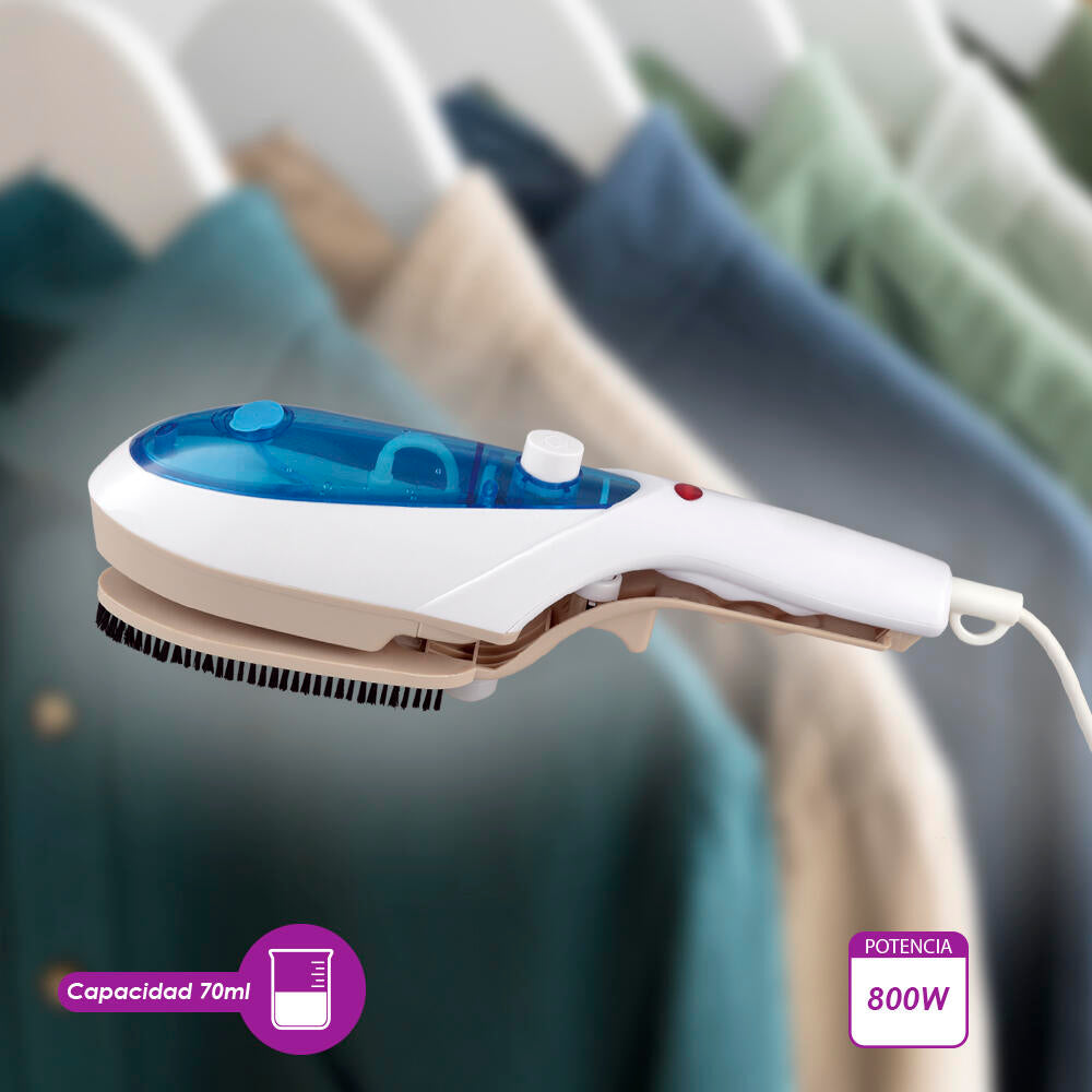 SteamPro Travel – Plancha de Vapor Vertical Portátil - 2025