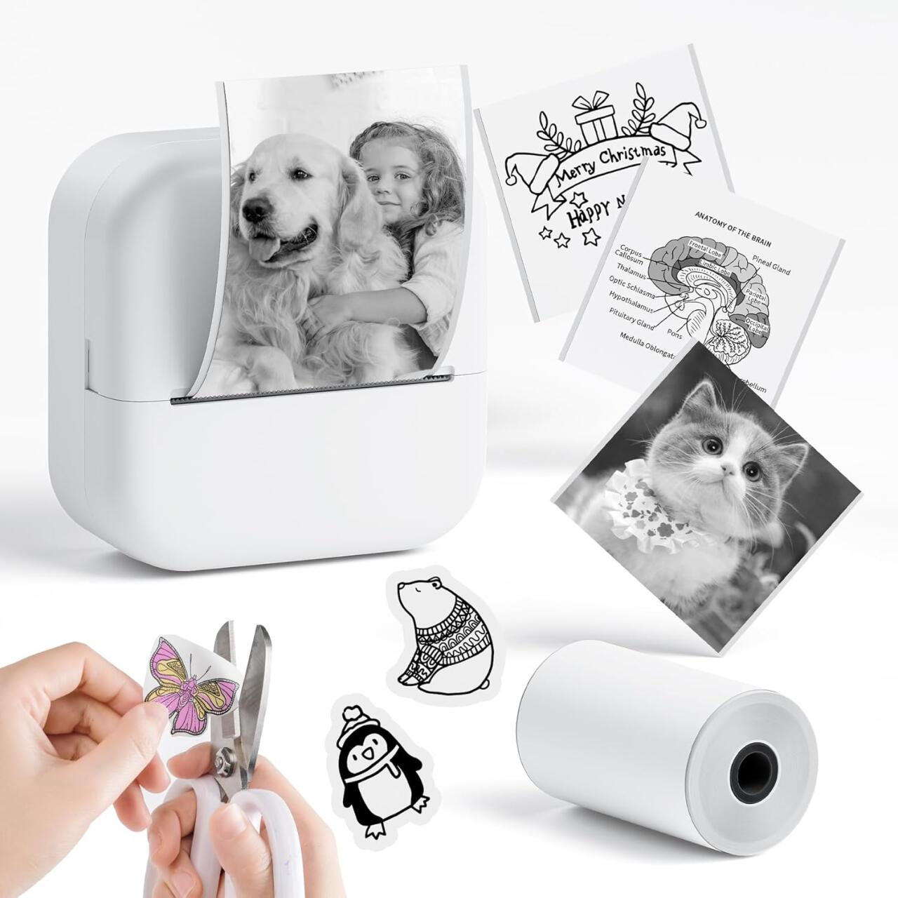 M2 Mini Impresora Térmica Portátil Bluetooth & WiFi – ¡Imprime tu vida en segundos! 🖨️📱