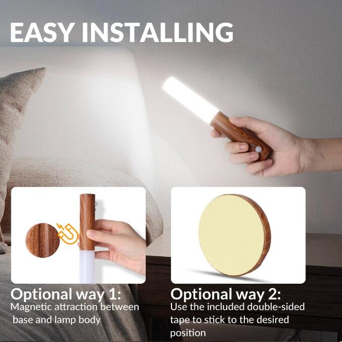 Luz LED Magnética con Sensor de Movimiento – Iluminación Inteligente para Cada Rincón