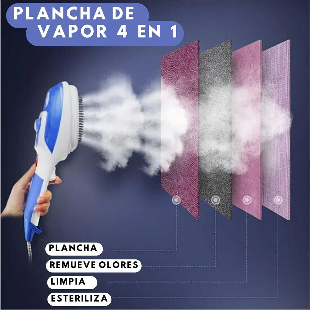 SteamPro Travel – Plancha de Vapor Vertical Portátil - 2025