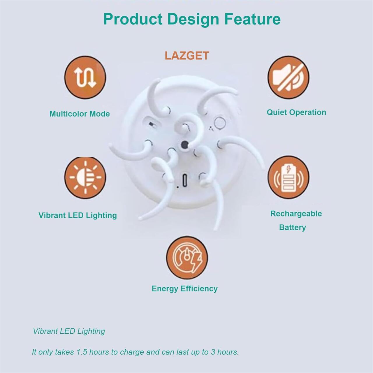 Lámpara Flotante de Medusa – Iluminación LED RGB