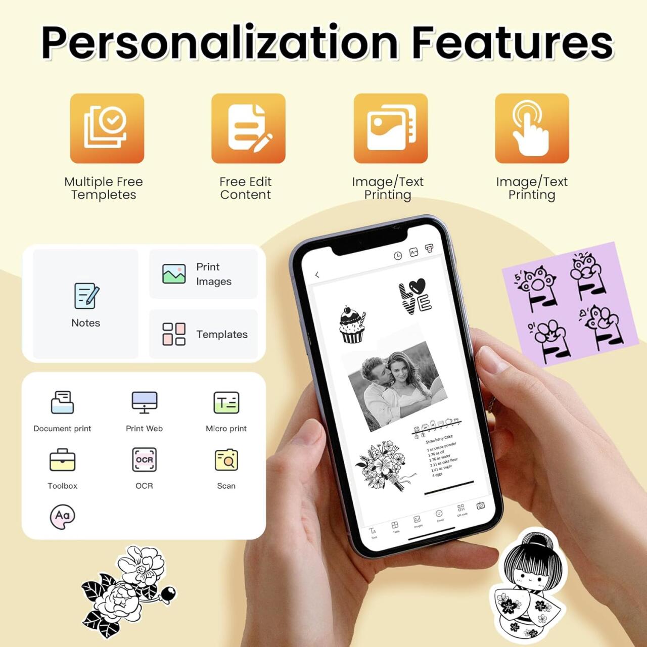 M2 Mini Impresora Térmica Portátil Bluetooth & WiFi – ¡Imprime tu vida en segundos! 🖨️📱